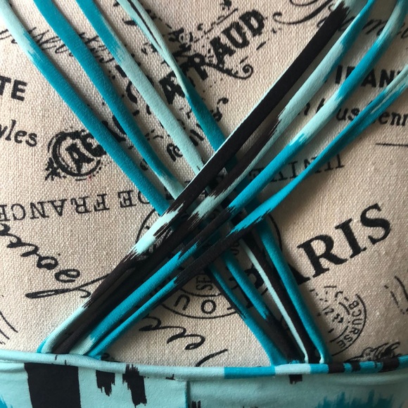 ⭐️Michael Kors blue/brown ikat printed top - Picture 12 of 12